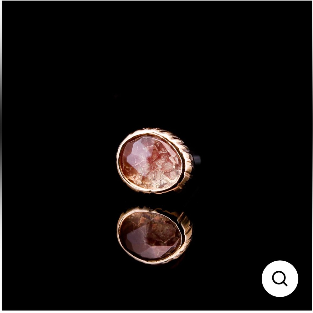 14g Threaded yellow gold piece
